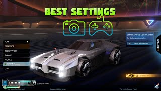 Rocket League Best Camera and Controller Settings [upl. by Jedthus]