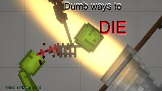 Dumb ways to die in…  Melon Playground [upl. by Falk313]