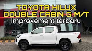 Review Toyota Hilux Double Cabin 4x4 G MT Diesel Improvement 2024 toyota hilux4x4 [upl. by Aleece]