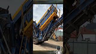 Loading amp Transporting The Fintec 542 Screener With Nooteboom Trailer  Fasoulas Heavy Transport 4k [upl. by Orvil]