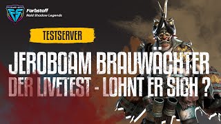 Raid Shadow Legends  Oktoberfusion Jeroboam Brauwächter im Test  Lohnt er sich   TestServer [upl. by Cart411]