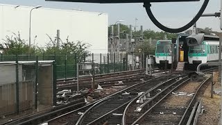 Ligne 13  trajet en MF77 entre SaintDenis Université et Châtillon Montrouge [upl. by Edeline]