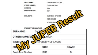 How I passed my 2021 JUPEB Exams How to pass your JUPEB EXAMS [upl. by Constantino850]