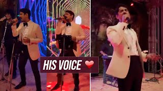 Hero Siddharth Sings Oye Oye Song  Sharwanand Wedding Reception  Manastars [upl. by Gnex239]