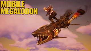 Fortnite New Glider Gameplay  MOBILE MEGALODON fortnite [upl. by Snah276]