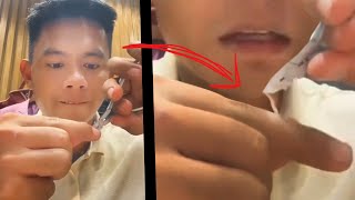 Ang pinakamasakit na NAILCUTTER FAIL Try not to watch [upl. by Runkle]