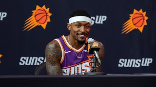 Bradley Beal Media Day Press Conference  Phoenix Suns [upl. by Irabaj]