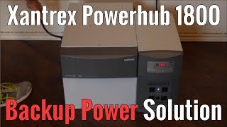 Xantrex Powerhub 1800 Backup Power Solution  Inverter Charger and Transfer Switch In One [upl. by Ellenid381]