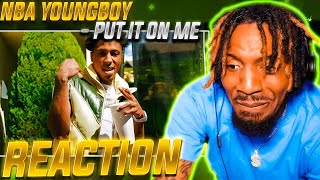 YB HAVING HIS 10TH KID  NBA YoungBoy  Put It On Me REACTION [upl. by Ereynihc]