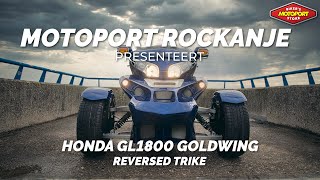 Honda GL1800 Goldwing reversed trike [upl. by Niamreg]