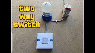 How TwoWay Switches Work Electrical Wiring viralvideo youtubeshorts shortvideo [upl. by Quarta]