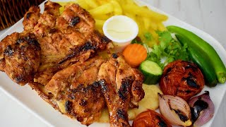 Alfaham chicken recipeSaudi Famous Grilled chicken Shawarma House Grilled chicken [upl. by Wyn]