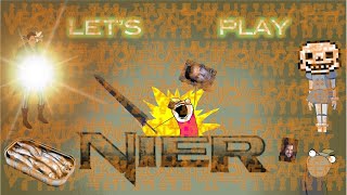 Lets Play NieR  Part 60 Knife Guy [upl. by Farwell]