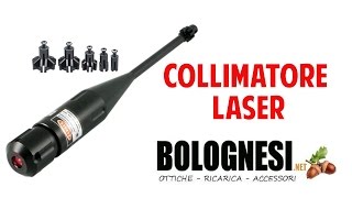 Collimatore laser per la taratura dei cannocchiali [upl. by Suivatnad]