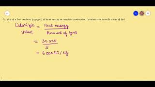 To find out Calorific Value of a fuel [upl. by Kiraa750]