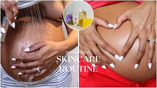 Skin Care Routine Taking care of my pregnant body [upl. by Grizelda]