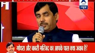 Netaji in the Newsroom  BJPs Shahnawaz Hussain [upl. by Eedak]