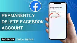 How To Permanently Delete Facebook Account 2024 [upl. by Vijnas]