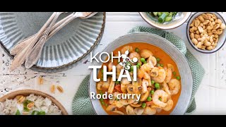 Recept Koh Thai  Rode Curry [upl. by Ateinotna]