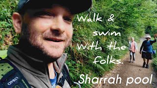 Stunning Summer hike and swim Sharrah pool Dartmoor [upl. by Aysahc]