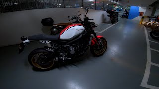 YAMAHA XSR 900 City Ride [upl. by Henden542]