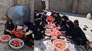 The Art of SunDrying Pomegranate Seeds [upl. by Eul]