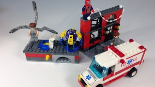 LEGO 4857 Spiderman 2 Doc Ocks Fusion Lab from 2004 Marvel Comics [upl. by Seravart]