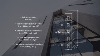 HVAC ToolKit  Ventilation  Staircase pressurization [upl. by Ano]