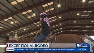 Borderland’s first Exceptional Rodeo for kids and adults with special needs [upl. by Aidualk]