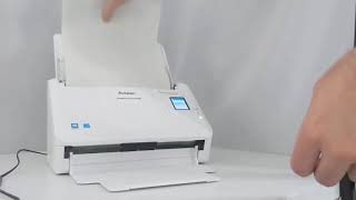 Setting up Avision document scanner AD335WN for network scans [upl. by Shem]