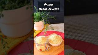 Homemade Panko Bread Crumbs in 10 minutes breadcrumbs breadcrumbsrecipe homemadebreadcrumbs [upl. by Lachish]