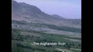 Southern Afghanistan UAV Flight Scenery US Army Mountains Arghandab Senjaray [upl. by Anan]