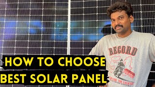 Best solar panel in the world  How to choose branded solar panel  Danny techie talks [upl. by Celesta]