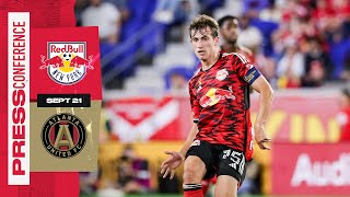 Daniel Edelman quotIt was an honor to lead the teamquot  New York Red Bulls vs Atlanta United FC [upl. by Leuams]