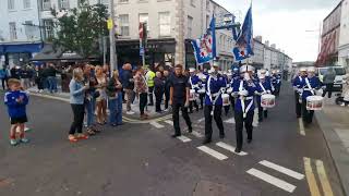 Ulster First Flute Band  UFFB  KING WILLIAM  LAMBEG ORANGE AND BLUE PARADE LISBURN 8TH JUNE 2024 [upl. by Shorter]