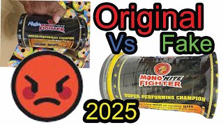 Mono Kite Fighter original Vs Duplicate Manjha  Fake  gelasan review [upl. by Lang833]