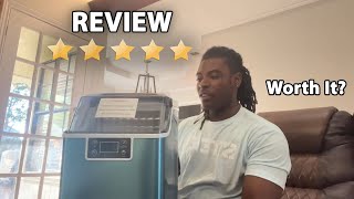 Countertop Ice Maker Machine Review  Walkthrough guide of setting up Ice Maker [upl. by Krause]