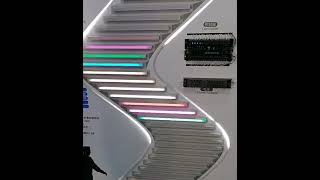 DIY Motion Sensing LED Stair Lights Kit  superlightingled [upl. by Anivek]