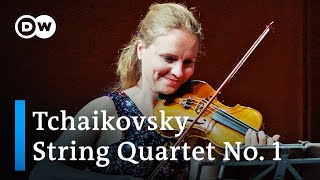 Tchaikovsky String Quartet No 1  Julia Fischer Quartet 2022 [upl. by Haiasi983]