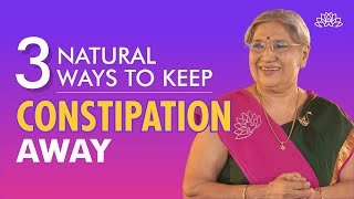 How to Cure Constipation Naturally  3 Simple Ways to Get Rid of Constipation [upl. by Iphigeniah437]