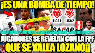 UNA BOMBA DE TIEMPO¡¡JUGADORES DE SELECCION SE REVELAN CON FPFNO NOS CONVOQUENQUESE VALLA LOZANO😤 [upl. by Sophia956]