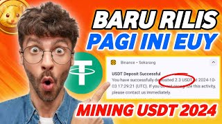 Mining Usdt Mining Bitcoin 2024 di Android [upl. by Hairym]