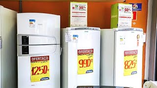 GELADEIRAS EM OFERTAS E PROMOÇÃO VÁRIAS LOJAS PARA VOCES ACHADOS EM OFERTAS ELETRODOMÉSTICOS [upl. by Naujek623]