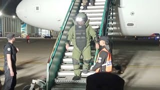 MEGADESPLIEGUE PREVENTIVO EN LOS AEROPUERTOS DE EZEIZA Y CABA [upl. by Landel758]