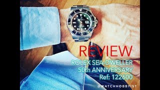 REVIEW Baselworld 2017 Rolex SeaDweller 50th Anniversary 43mm Divers Watch Ref 126600 [upl. by Borroff]