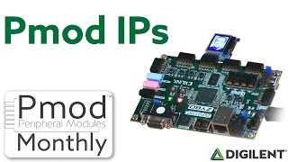 Pmod Monthly  October 2016  How to use Pmod IPs with FPGA and Zynq Boards [upl. by Enaj]