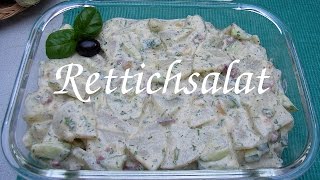 HCG21TageDiät Rettichsalat Ersatz für Kartoffelsalat [upl. by Asor703]