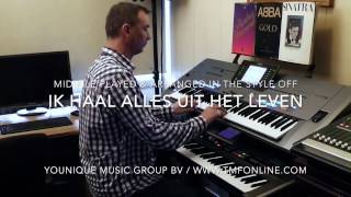 André Hazes Jr  Ik haal alles uit het leven Yamaha Tyros 5 Roland G70 By Rico [upl. by Gaillard247]