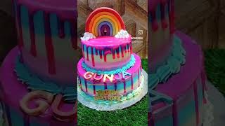 cake homebaker cakeclass rainbowcake cakedecorating homemade birthdaycake youtubeshorts [upl. by Ardnuahsal]