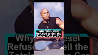 Why did Vin Diesel refuse to sell his totaled Dodge car after the accidentforyou celebrity fyp [upl. by Fae]